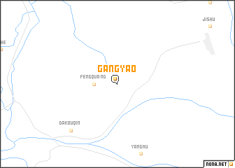 map of Gangyao