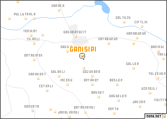 map of Ganisipi
