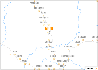 map of Gani