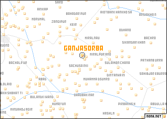 map of Ganja Sorba