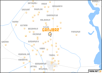 map of Ganjbar