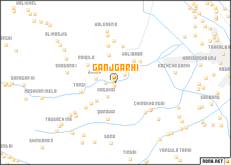 map of Ganj Garhi