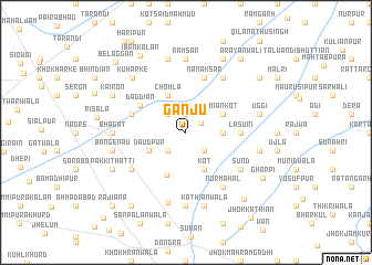 map of Ganju