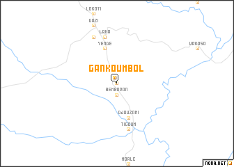 map of Gankoumbol