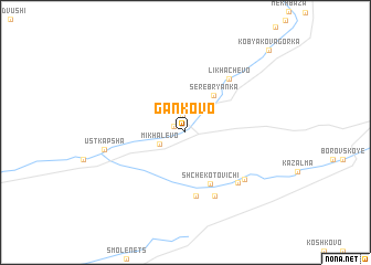 map of Gan\