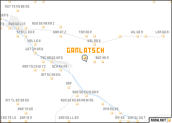 map of Ganlätsch