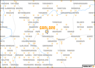 map of Ganloré