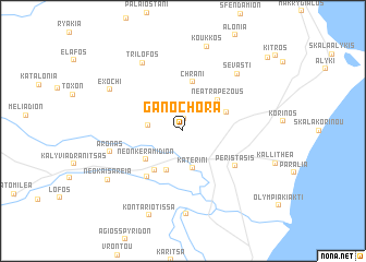 map of Ganóchora
