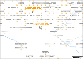 map of Gansberg