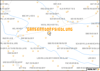 map of Gänserndorf-Siedlung