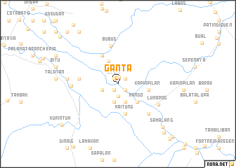 map of Ganta