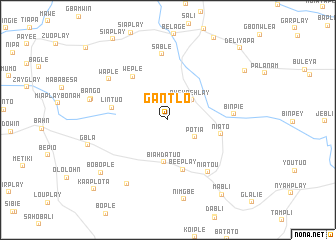 map of Gantlo