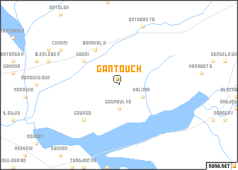 map of Gantouch