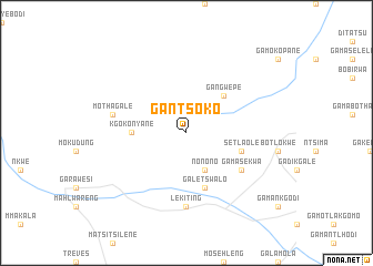 map of Ga-Ntsoko