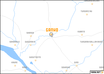 map of Ganwo