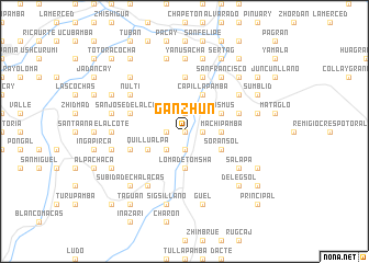 map of Ganzhun