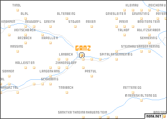 map of Ganz