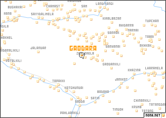 map of Gaodara