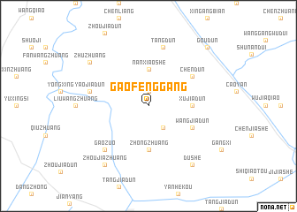 map of Gaofenggang