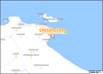 map of Gaogongdao