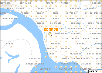 map of Gaonra