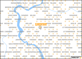 map of Gāorār