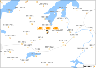 map of Gaozaofang