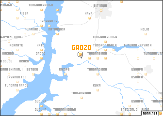 map of Gaozo