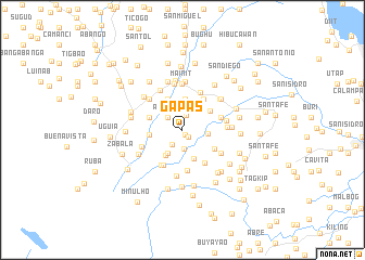 map of Gapas