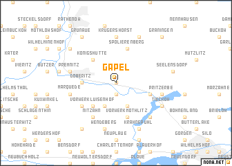 map of Gapel