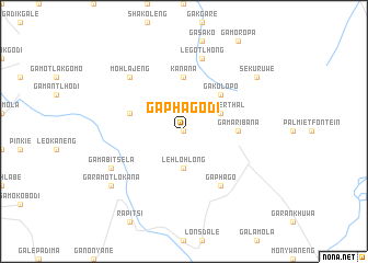 map of Ga-Phagodi