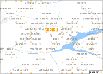 map of Gapiau