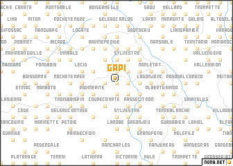 map of Gapi