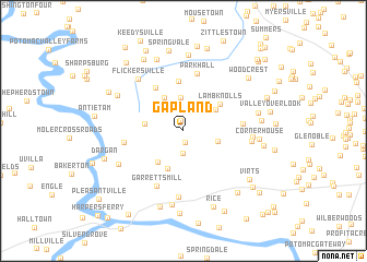 map of Gapland