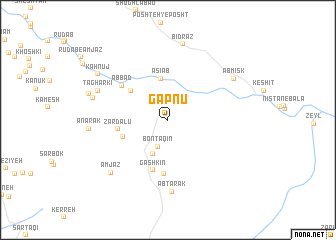 map of Gapnū