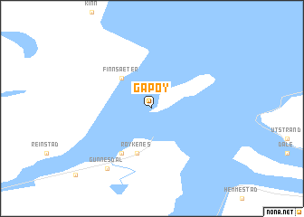 map of Gapøy