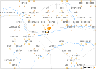 map of Gap