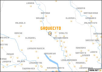 map of Gaquecito