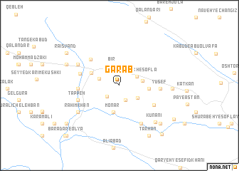 map of Garāb