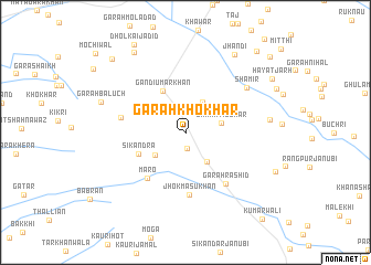 map of Garah Khokhar