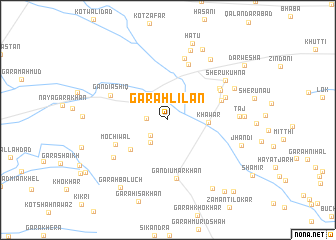 map of Garah Līlān