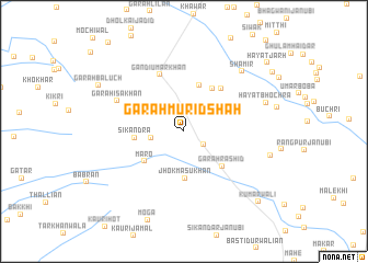 map of Garah Murid Shāh