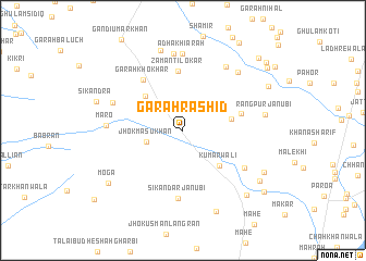 map of Garah Rashīd
