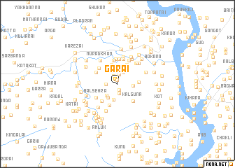 map of Garai