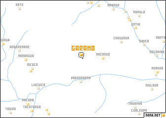 map of Garamó
