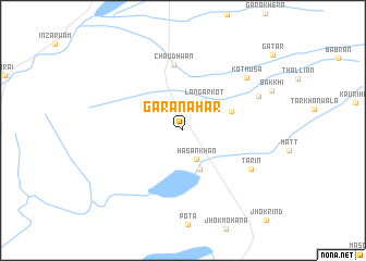 map of Gara Nahār