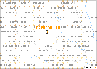 map of Garandiulla