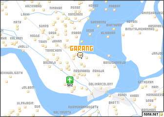 map of Garang