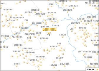 map of Garang