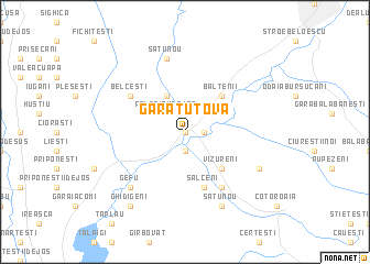 map of Gara Tutova